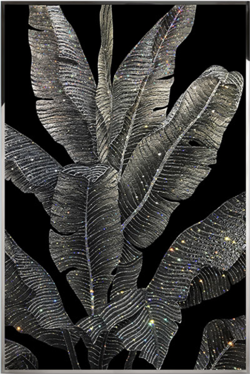 Tranh Pha lê LEAF-MJ